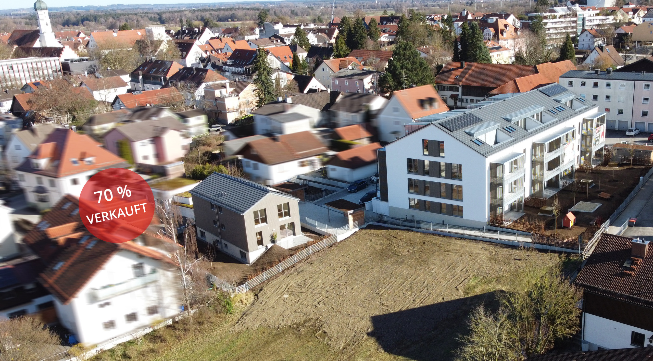 Neubauprojekt Wohnen am Hennigbach Markt Schwaben