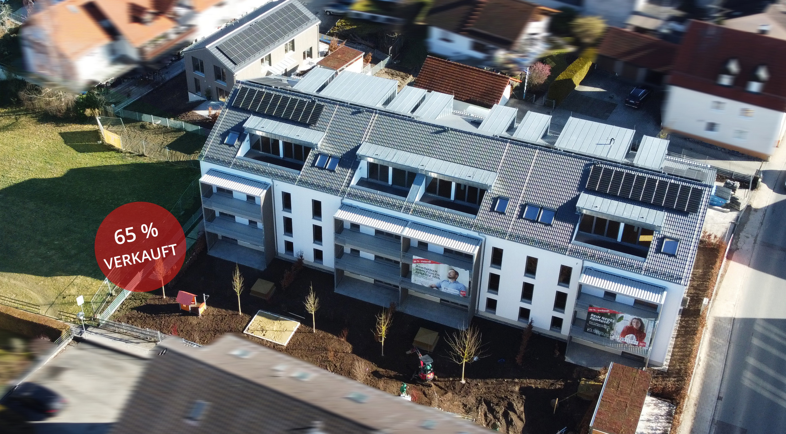 Neubauprojekt Wohnen am Hennigbach Markt Schwaben