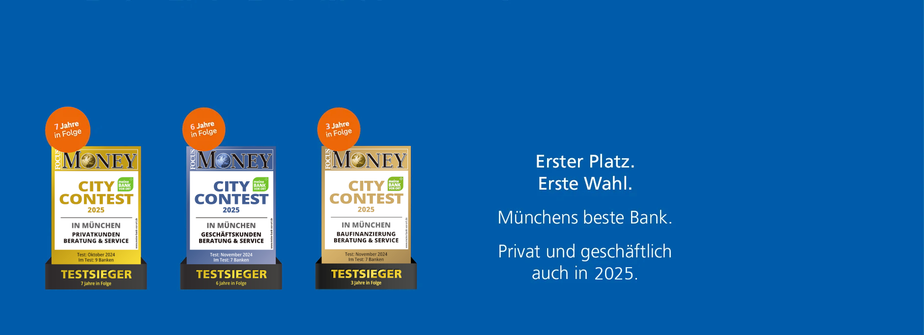 Finanzierung mit eigenwert GmbH Focus Money Testsieger Sigel der Münchner Bank eG - Symbolbild für Finanzierung