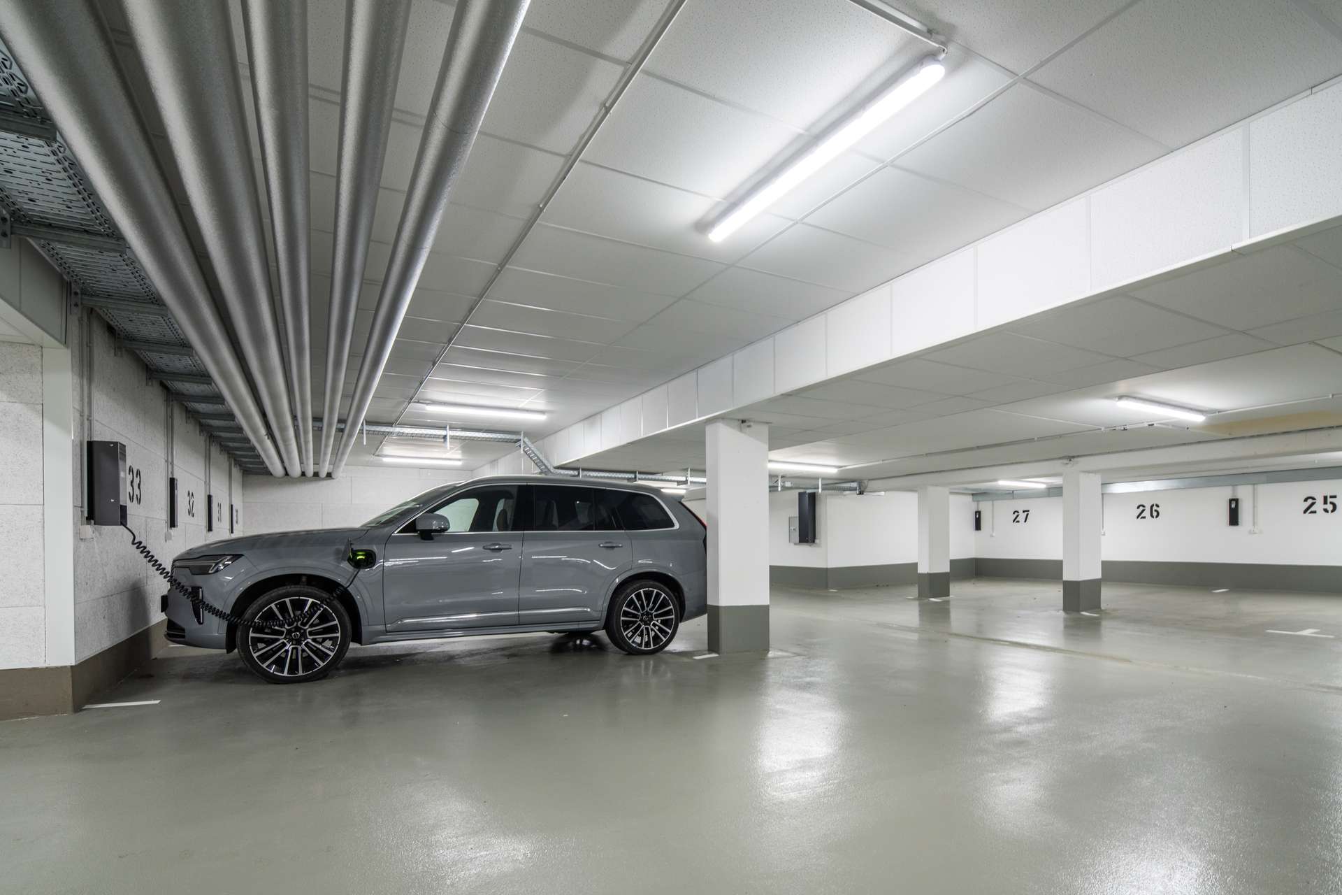 Tiefgarage mit Einzelstellplätzen