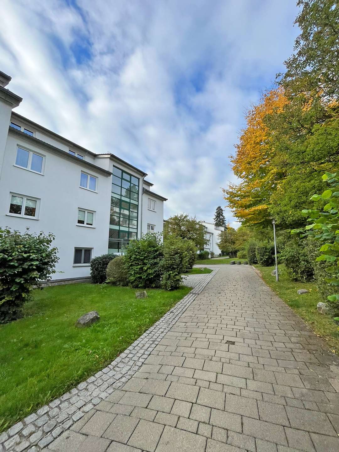 Ansicht von der Anlage