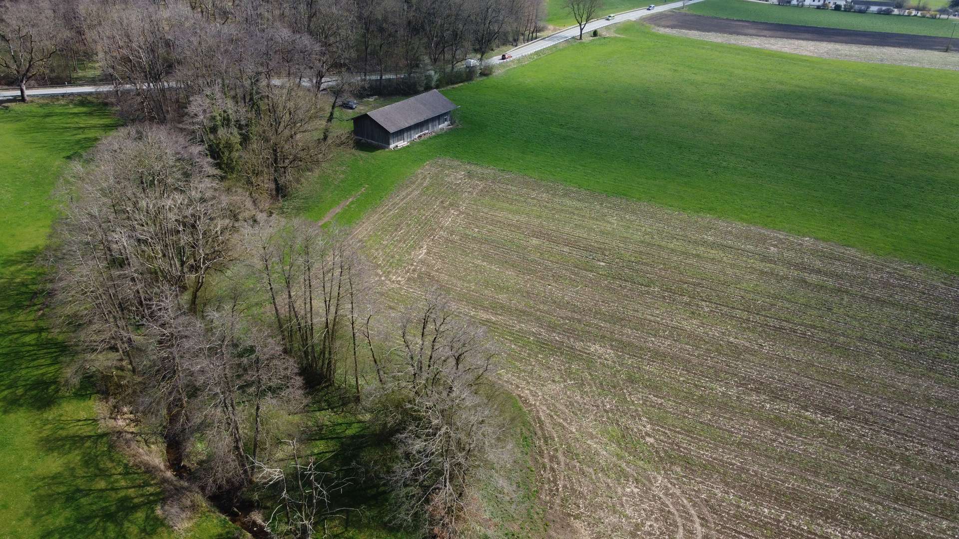 Luftbild von Nord nach Süd