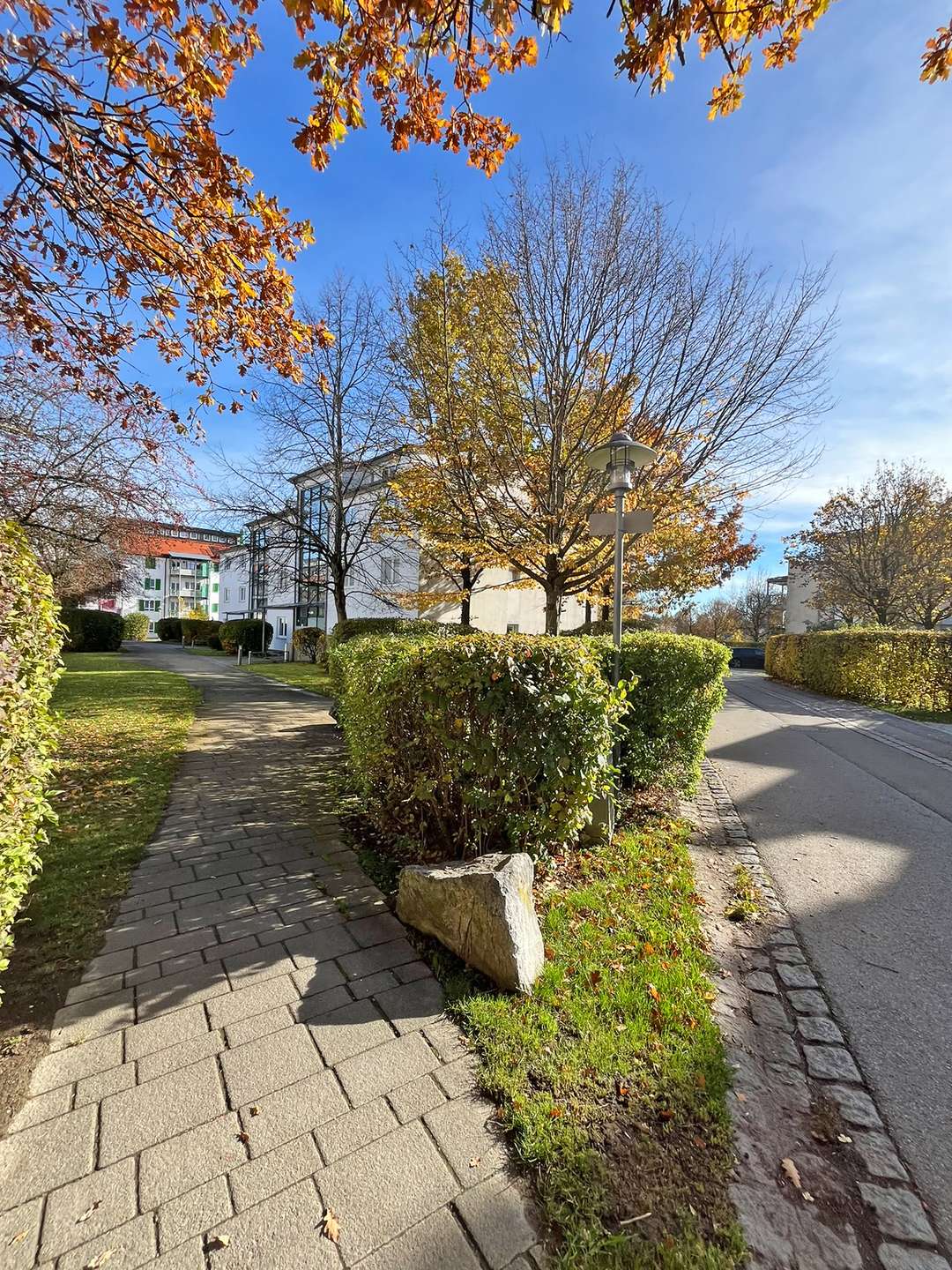 Begrünte Innenhof-Grünanlage