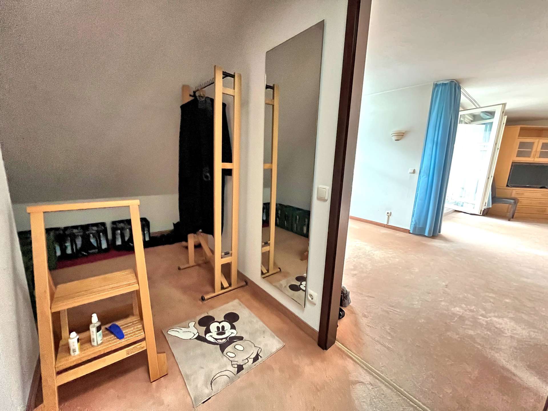 Garderobe im Eingangsbereich