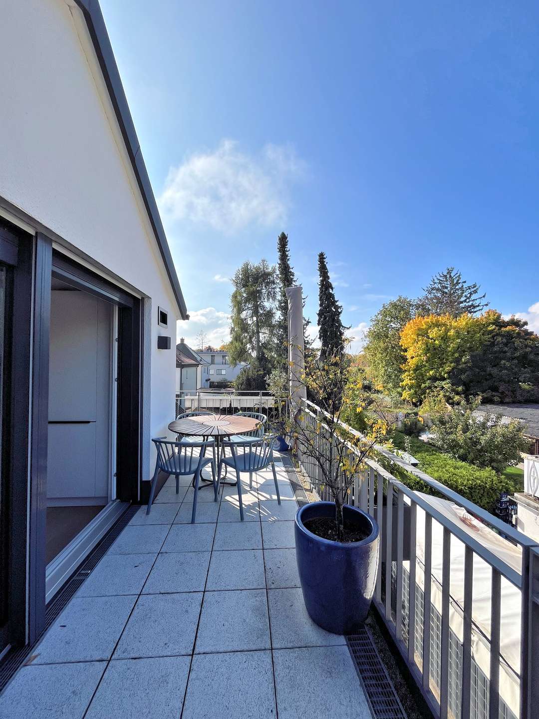 Großzügiger Balkon