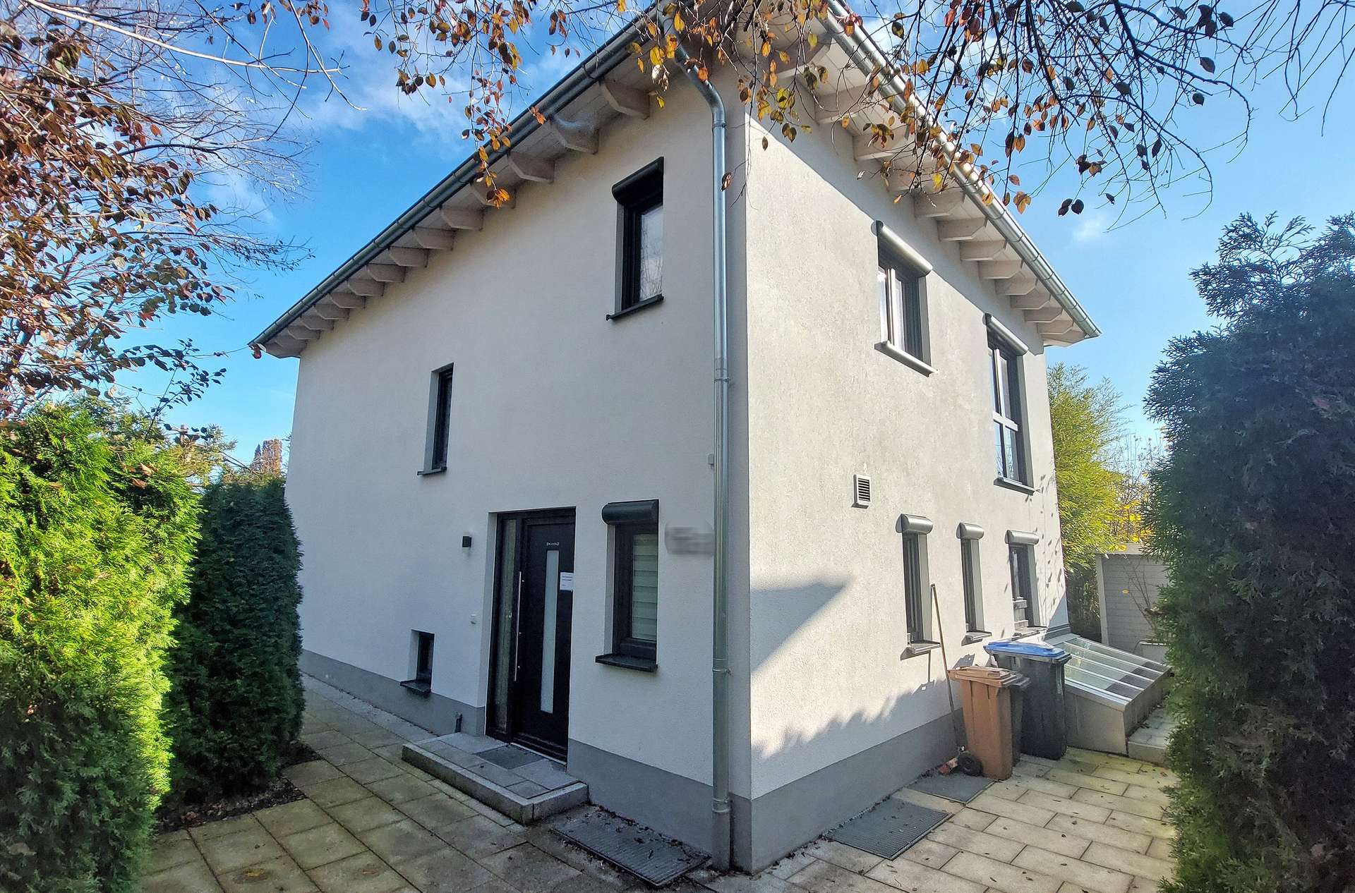 Außenansicht des Einfamilienhauses