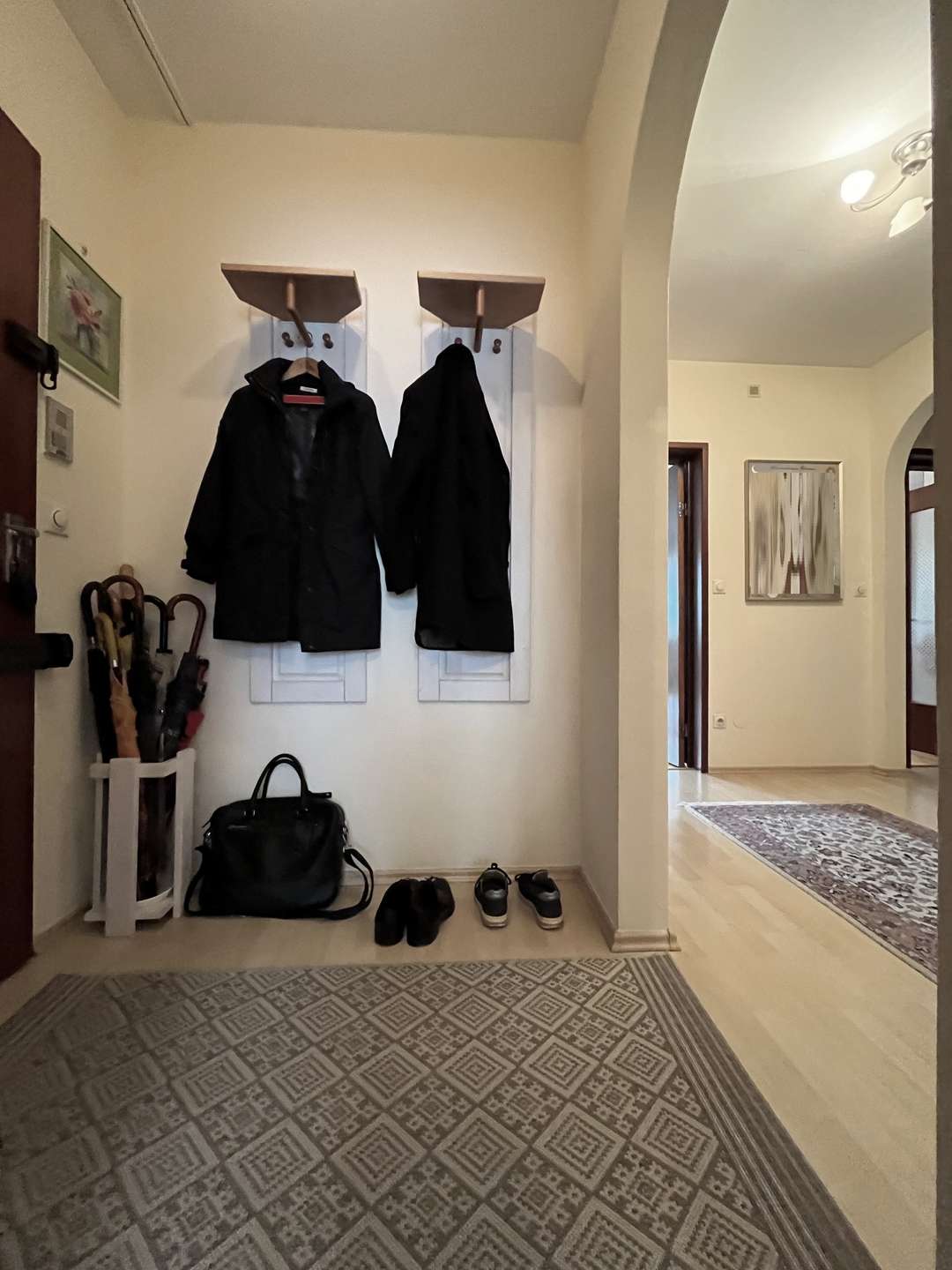 Flur mit Garderobenbereich