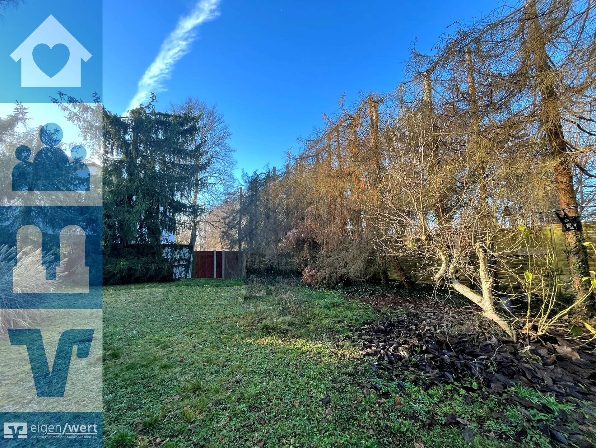 Ansicht des Grundstücks in Waldperlach