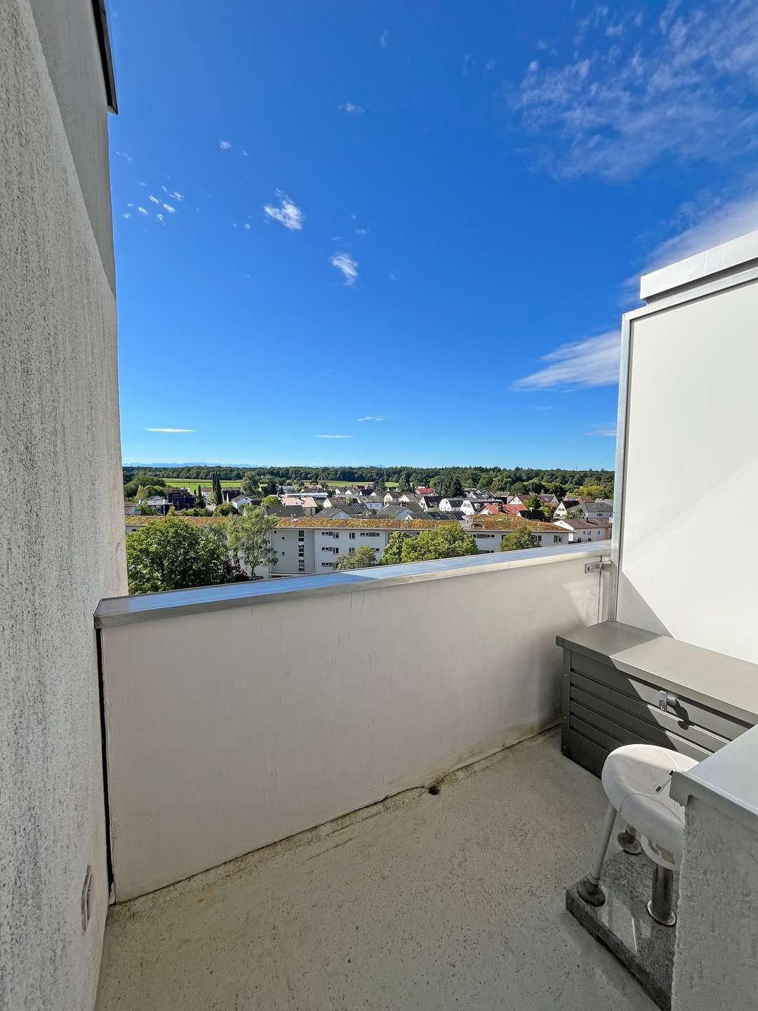 Loggia mit Alpenblick
