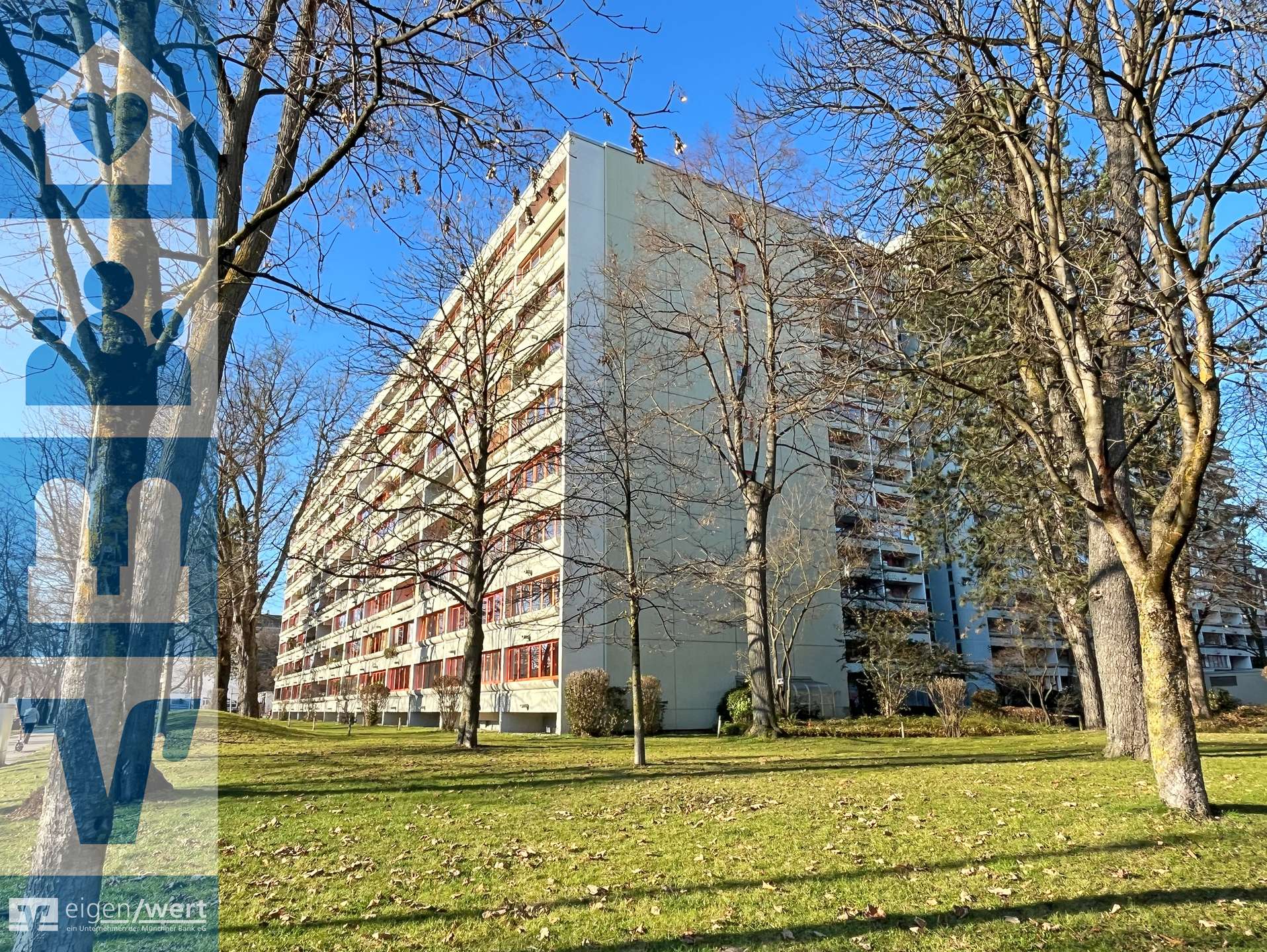 Hausansicht des Mehrfamilienhauses in Laim