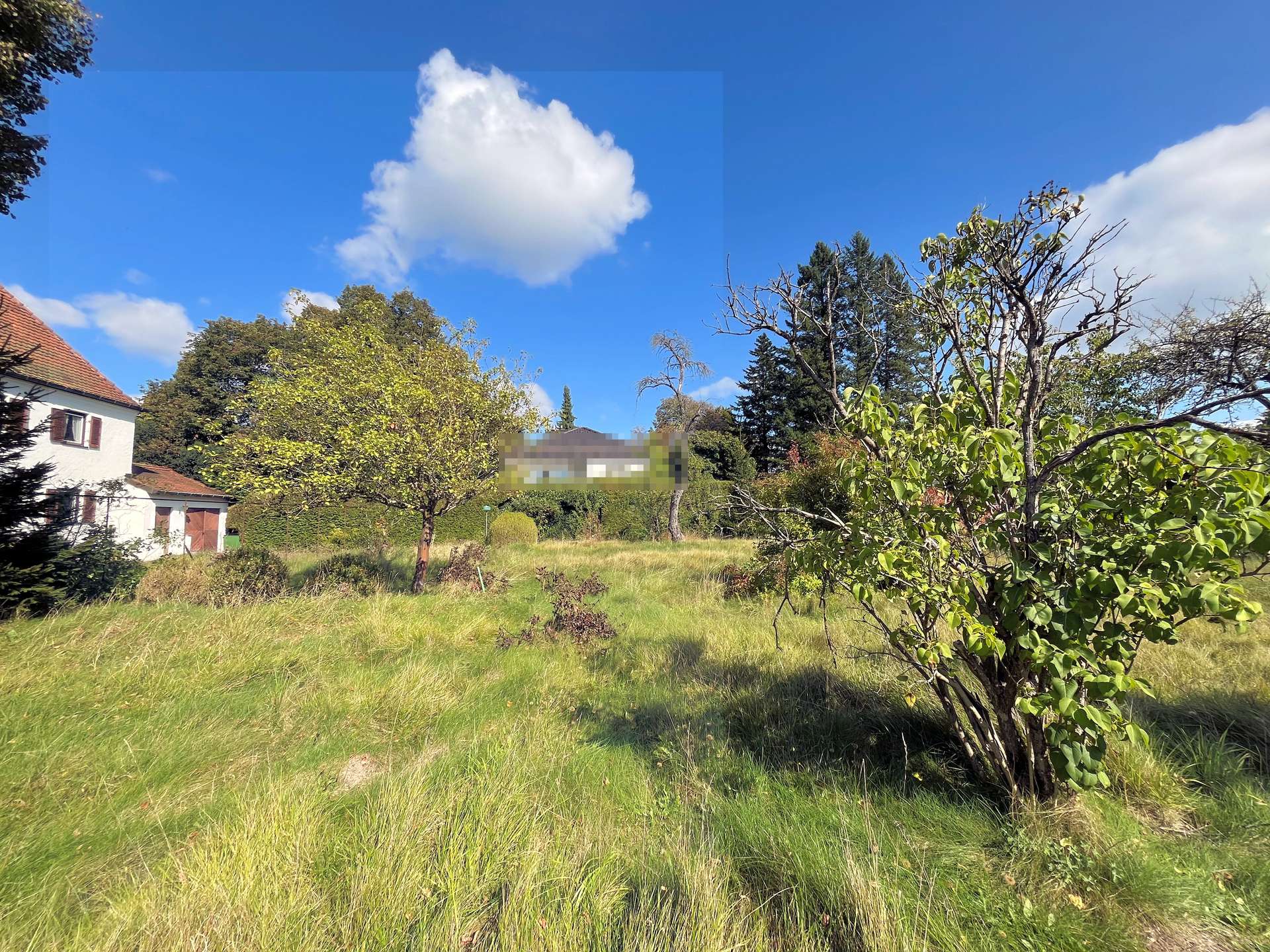 Grundstück mit Altbestand