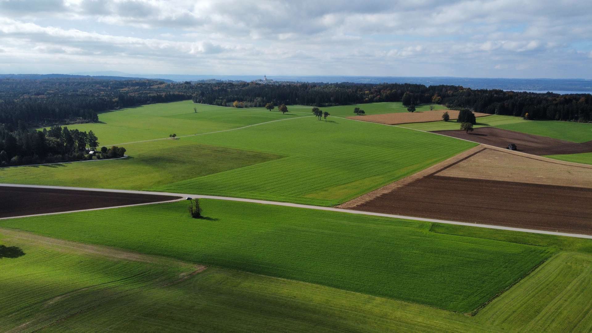 Luftaufnahme Richtung Süd-West