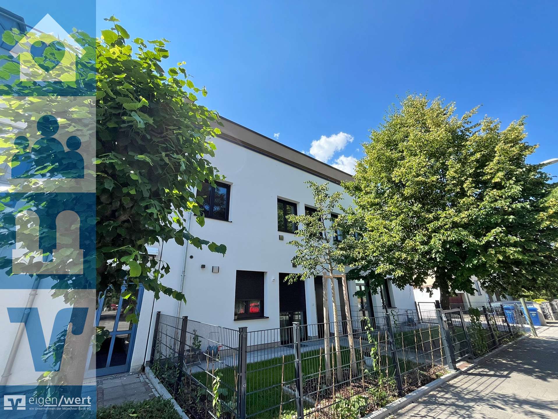 Ansicht des Mehrfamilienhauses