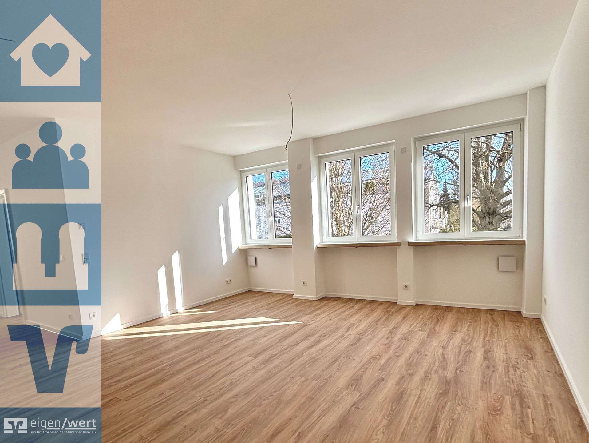 Helles Wohnzimmer 