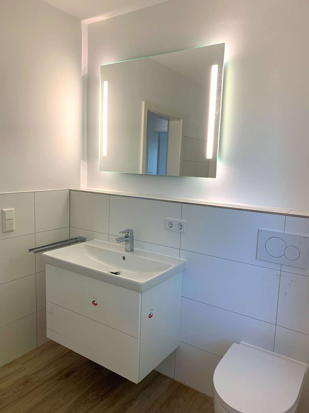 Badezimmer mit Badewanne