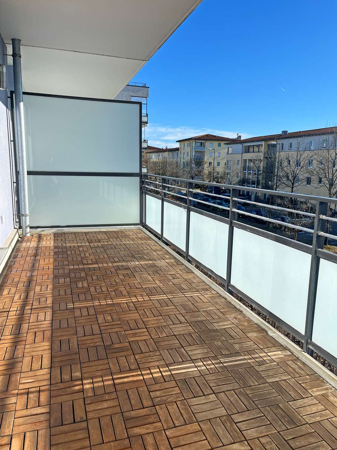 Großzügiger Balkon 