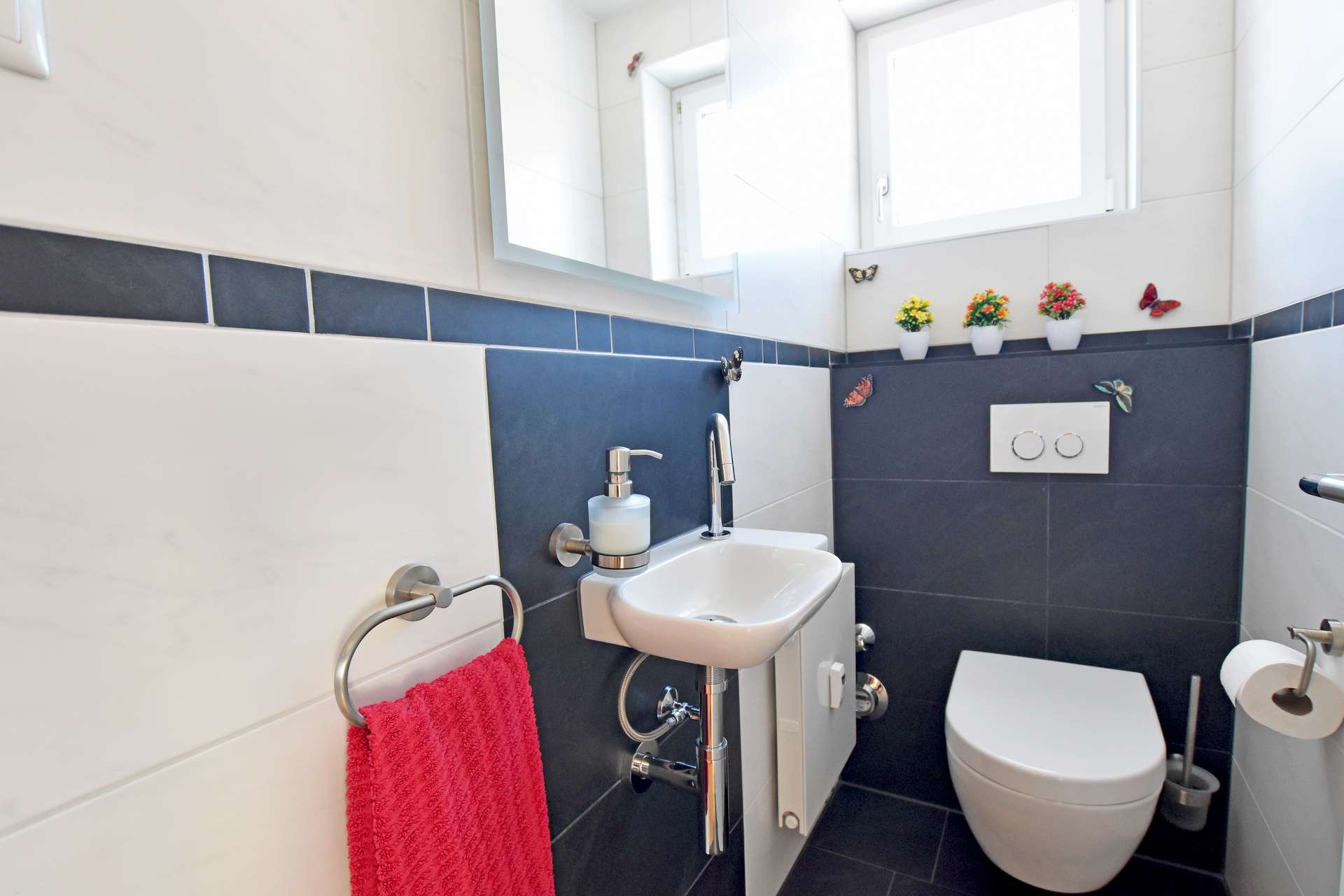 Separates Gäste-WC