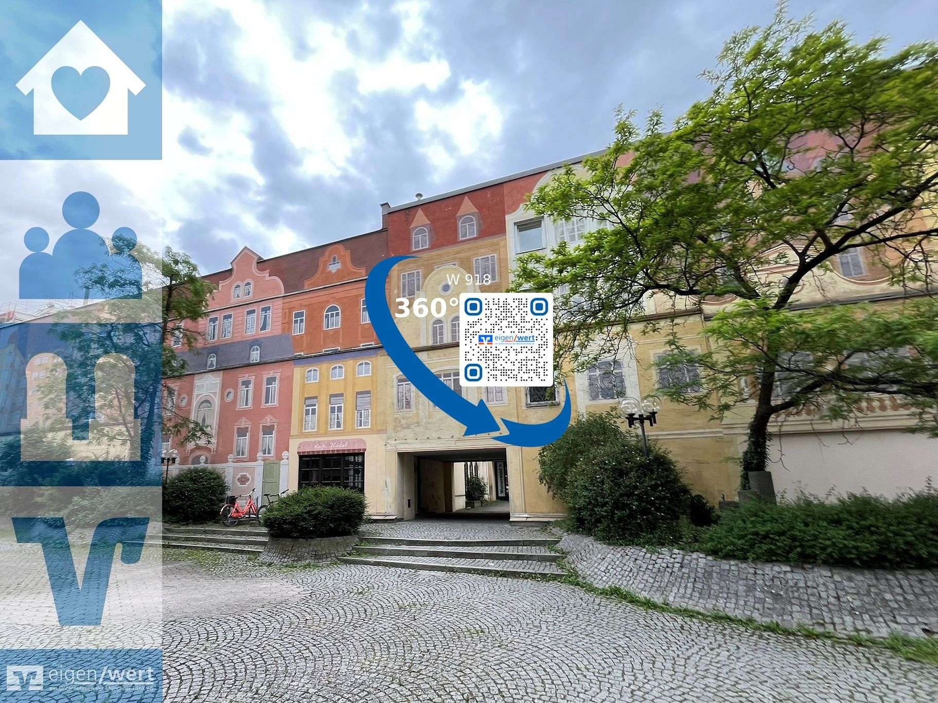 Außenansicht des Mehrfamilienhauses
