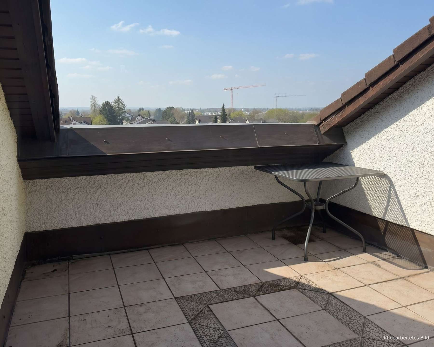 Geräumige Dachterrasse