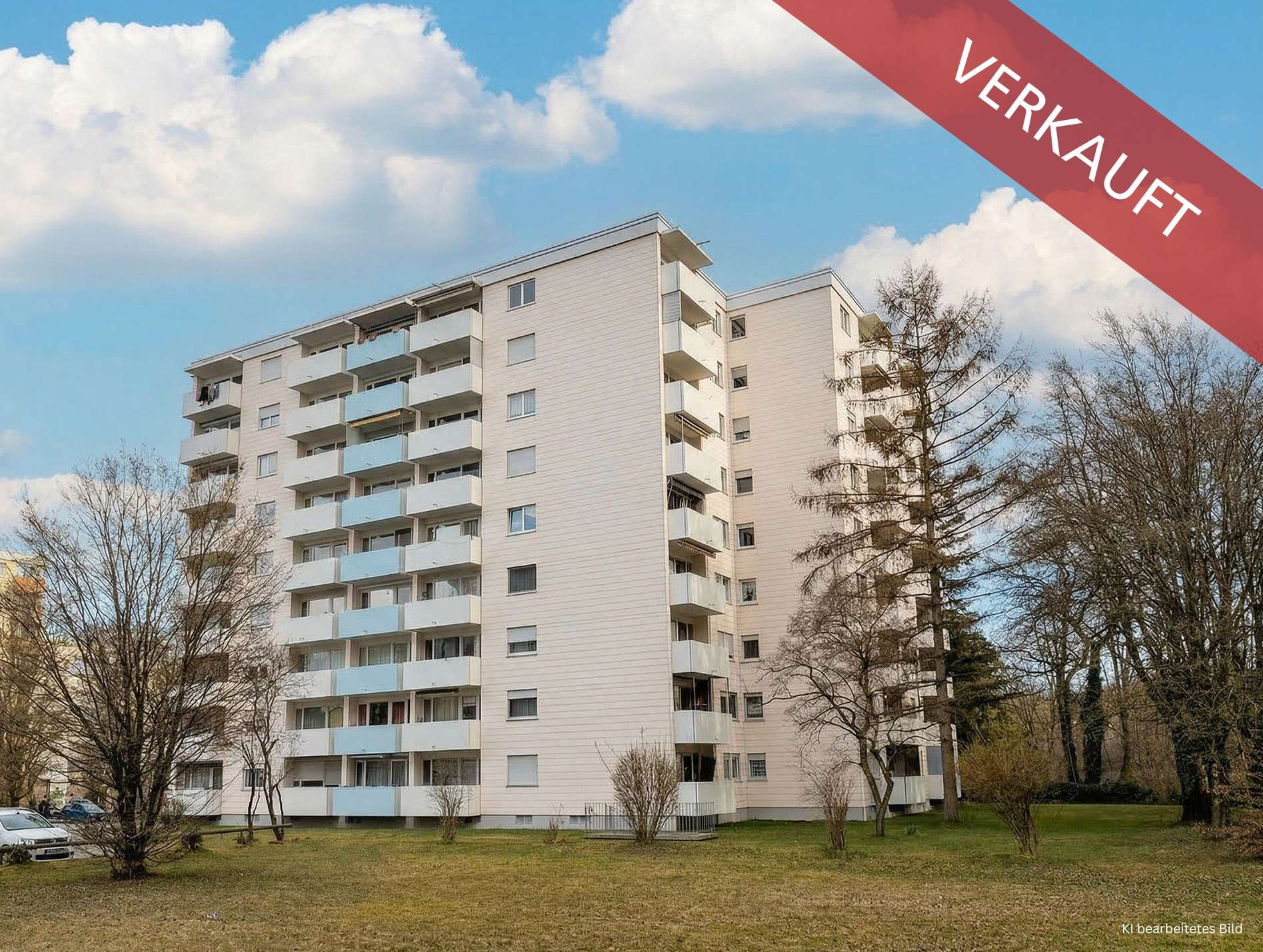 Außenansicht Mehrfamilienhaus