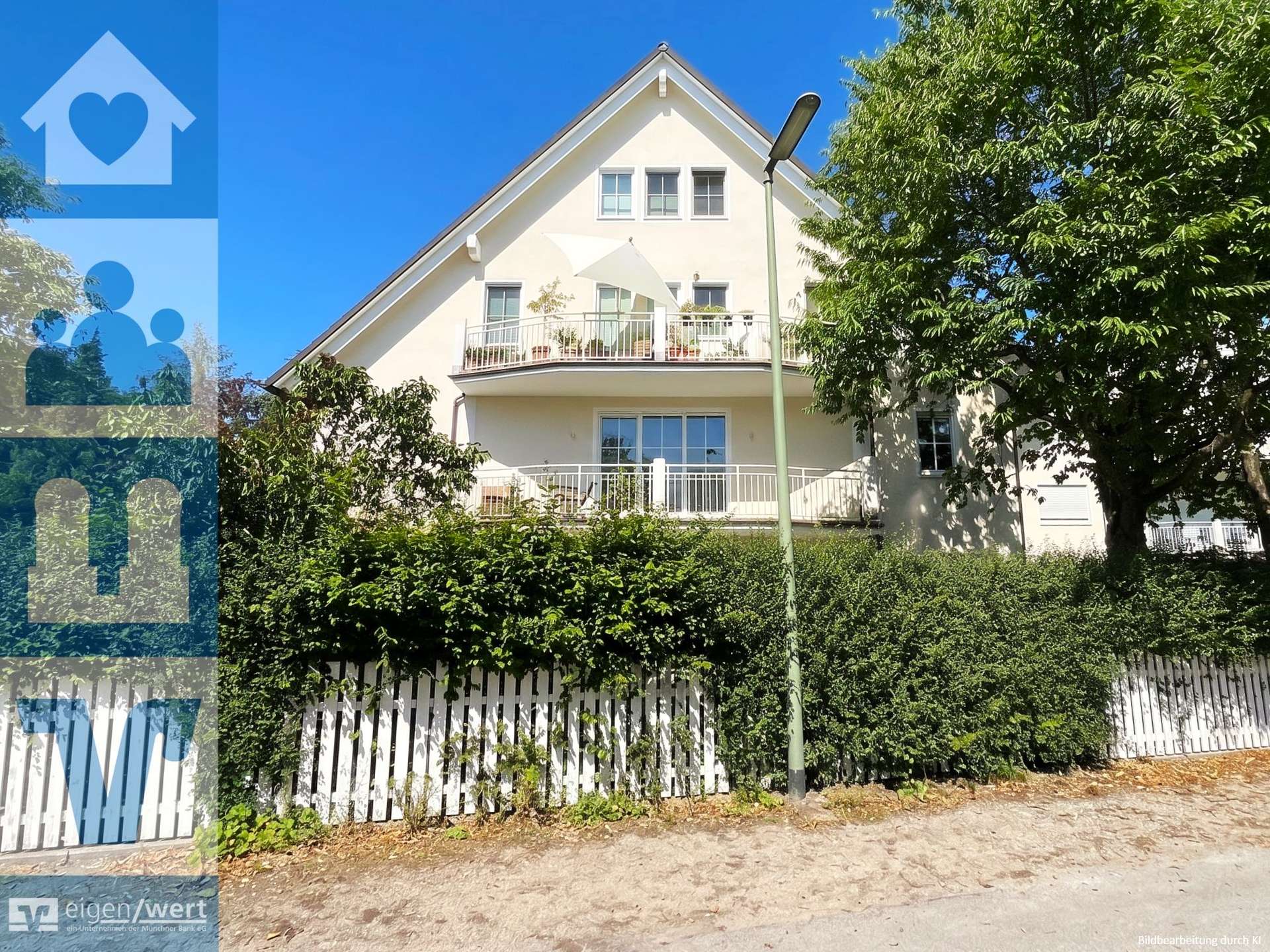 Außenansicht des Mehrfamilienhauses