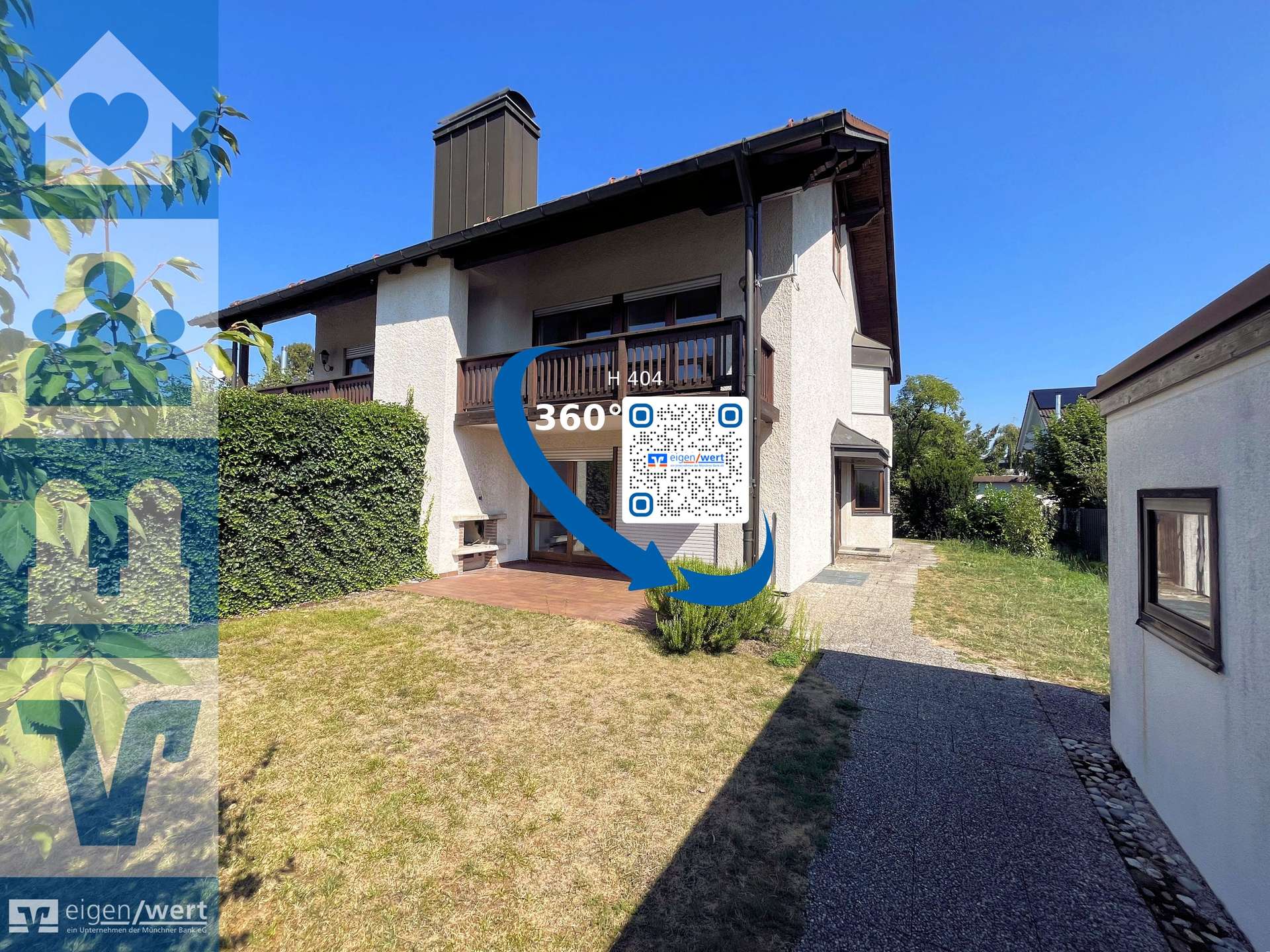 Doppelhaushälfte mit Garten und Garage ogulo