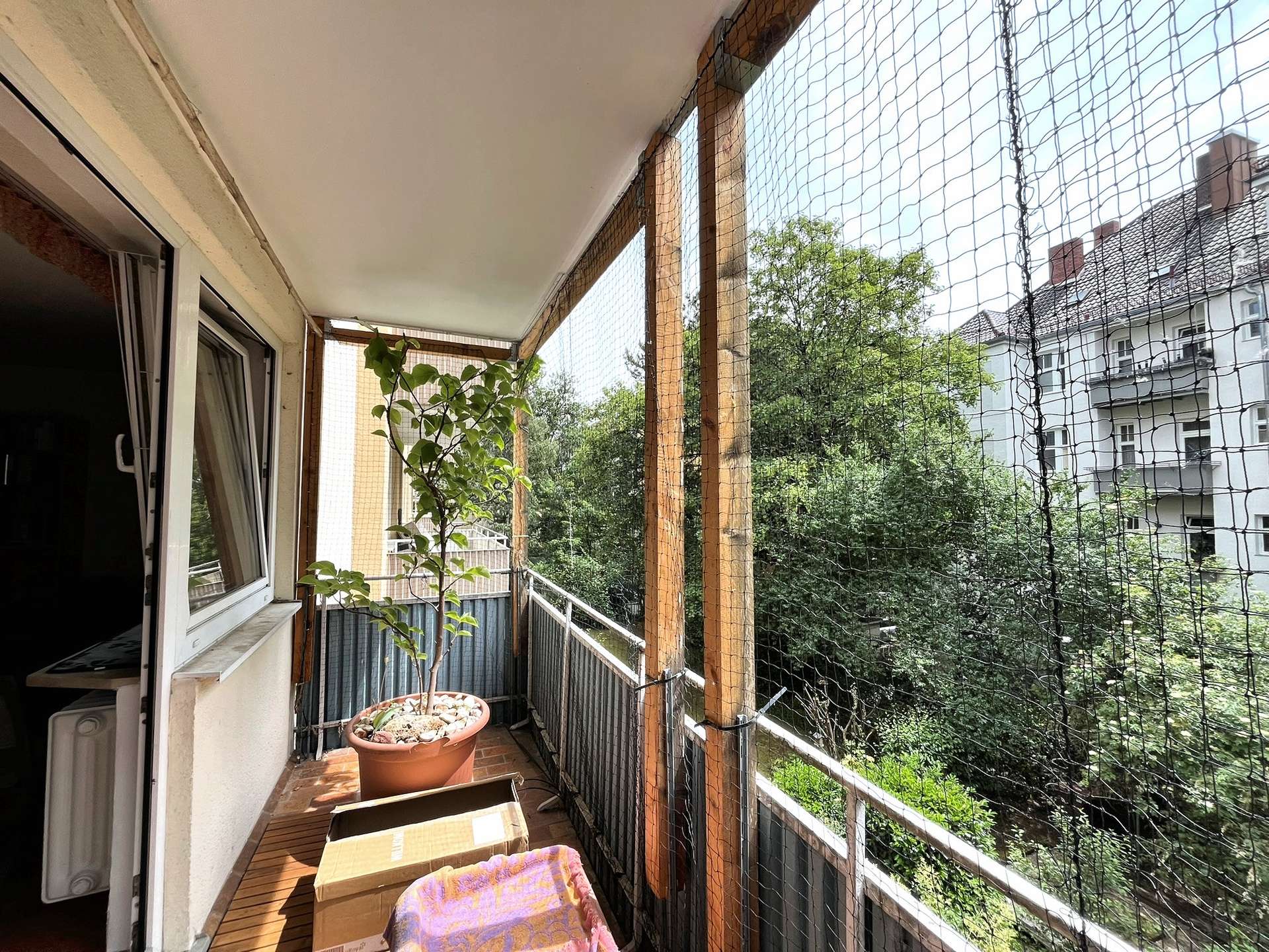 Süd-Ost Balkon