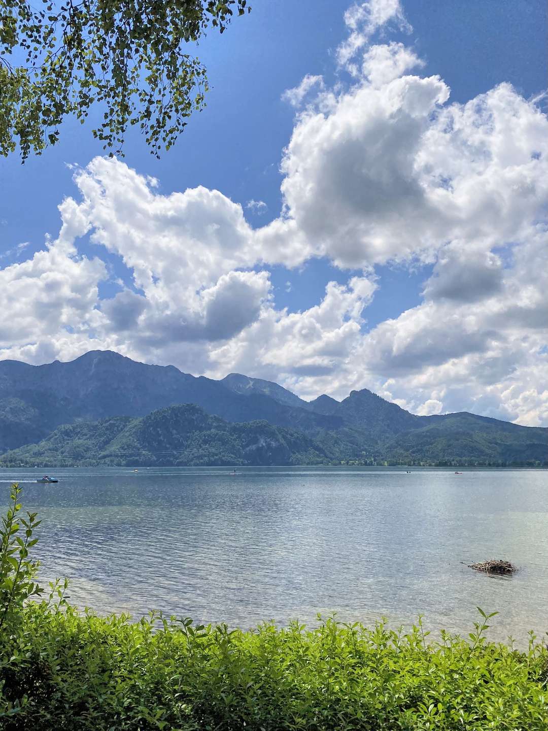 Bergpanorama am Kochelsee